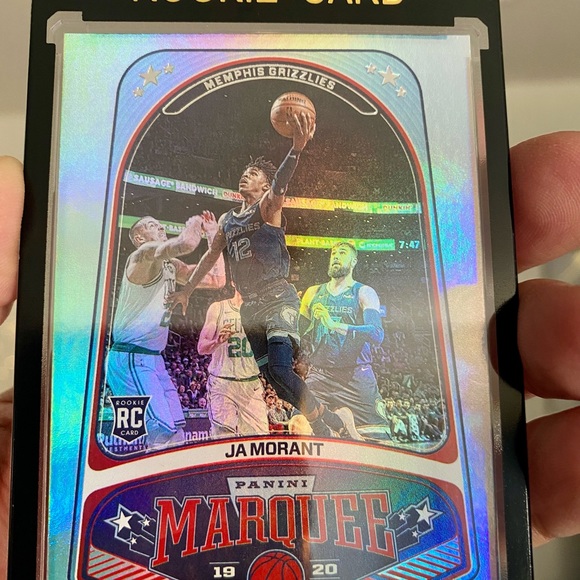 JA MORANT CHRONICLES SILVER HOLO ROOKIE - Picture 2 of 4